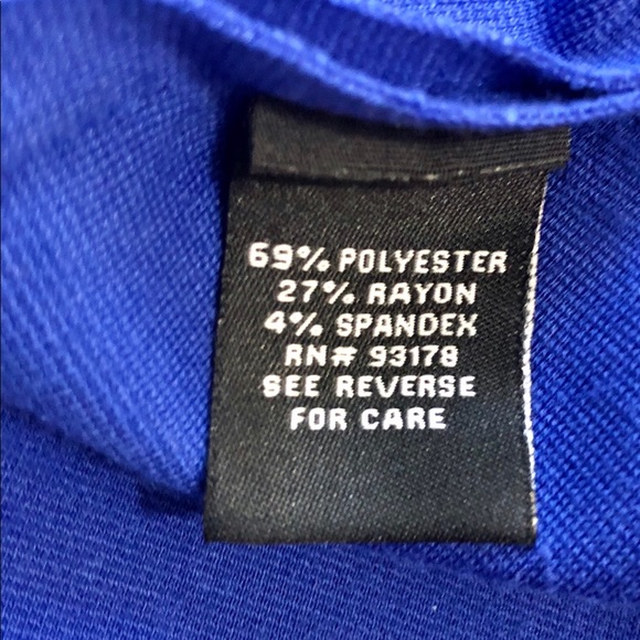 Premise Dresses Blue Laced Shoulders Sheath Dress - Picture 10 of 11